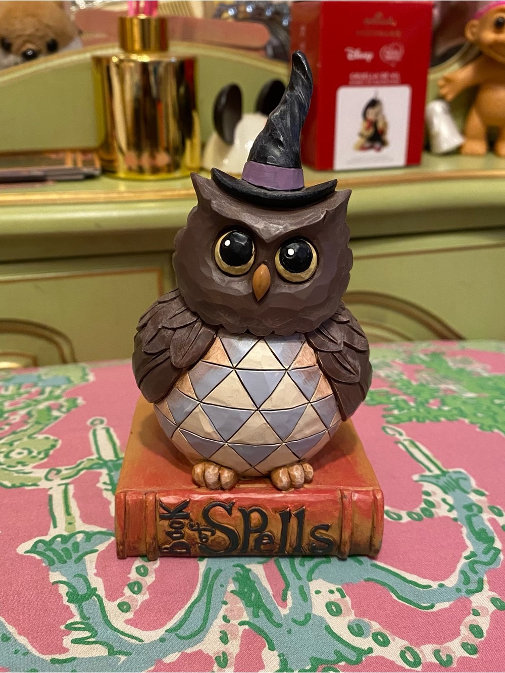 Jim Shore HALLOWEEN Pint Sized Halloween Owl Hoot Figurine NEW 6012749
